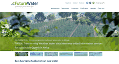 Desktop Screenshot of futurewater.nl